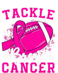 Tackle Football Pink Ribbon Breast Cancer Awareness Kids Long Sleeve Shirt