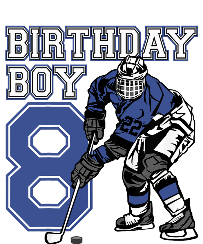 8 Year Old Ice Hockey Themed Birthday Party 8th Boy Gift Zip Tote Bag