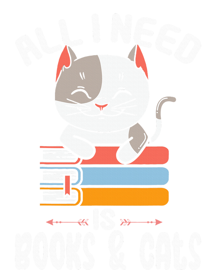 All I Need Is Books And Cats Cat Lover Kitten Reading Insulated Varsity Jacket