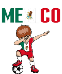 Dabbing Soccer Boy Mexico Soccer Fans Jersey Mexican Flag T-Shirt