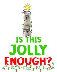 Lighting Is This Jolly Enough Standard Poodle Christmas Tree Gift Softstyle Adult Sport Polo