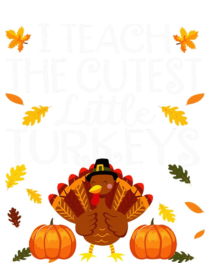 Thanksgiving Day Adorable Turkey Teaching for Educators T-Shirt