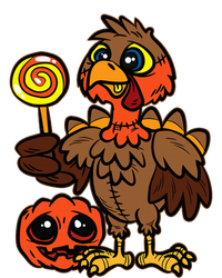 Festive Turkey Harvest Celebrate Autumn with Trick or Treat T-Shirt