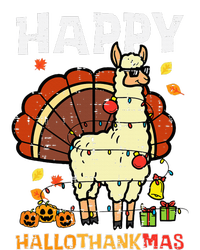 Festive Llama Turkey Holiday Celebration Button