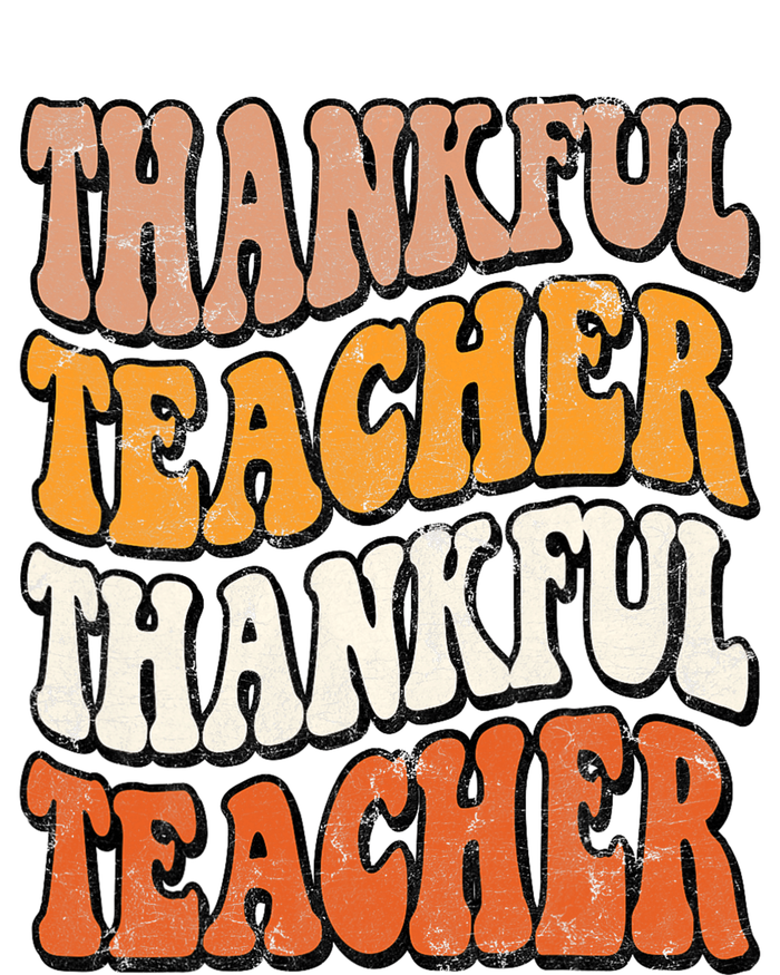 Thankful Teacher Fall Thanksgiving Elementary Classroom T-Shirt