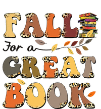 Fall For A Great Book Retro Leopard Autumn Thanksgiving T-Shirt