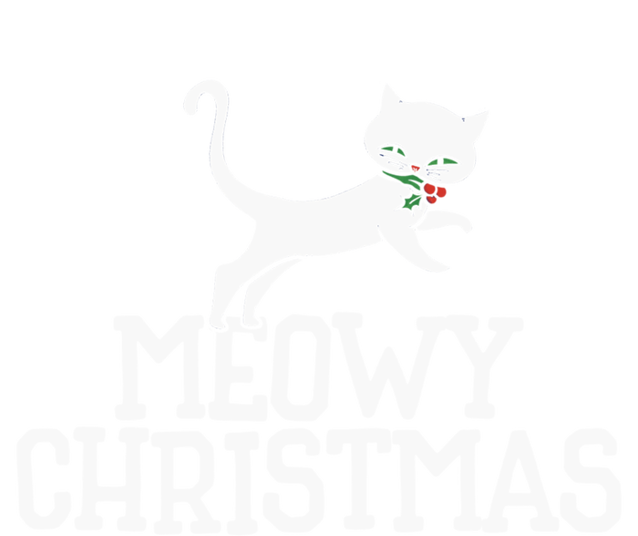 Meowy Christmas Cat Cute Meaningful Gift T-Shirt