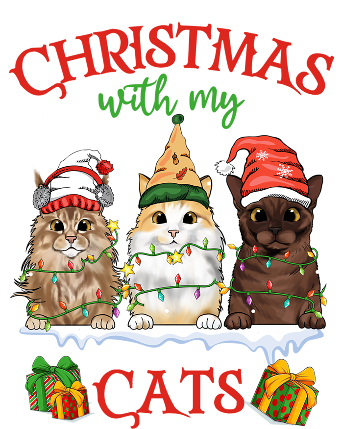 Merry Catmas Funny Christmas Cagift For Cat Lovers Gift T-Shirt