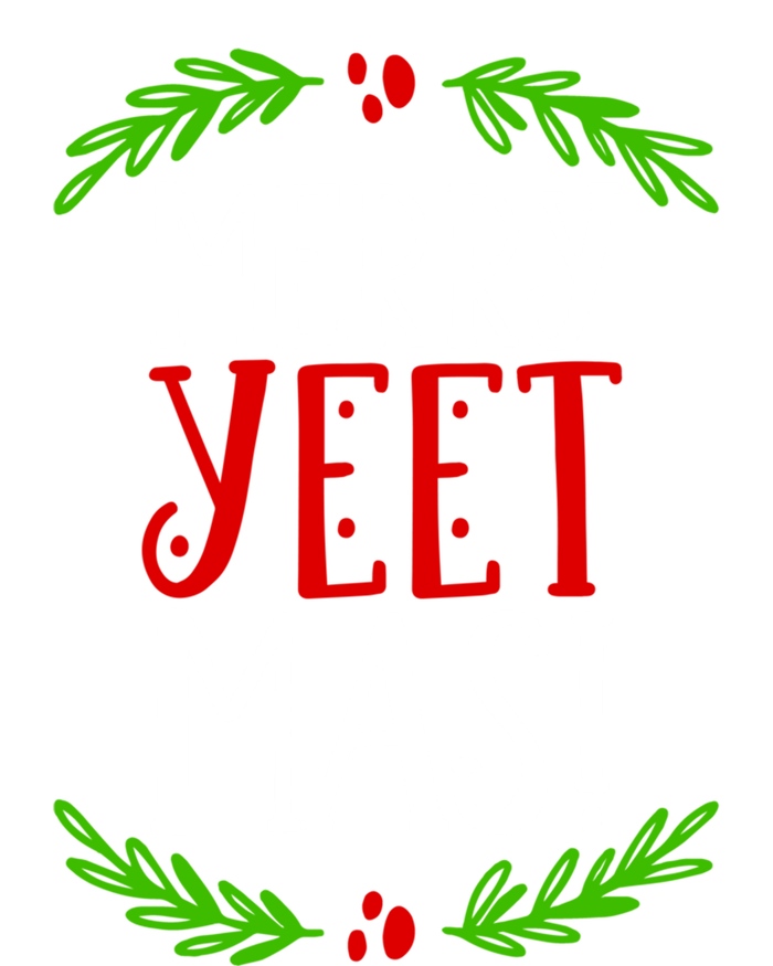 Merry Yeetmas Humorous Yeet Meme Pun Festive Joy Cheer Funny Gift T-Shirt