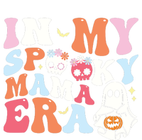 Groovy In My Spooky Mama Era Ghost Halloween Floral Mom T-Shirt