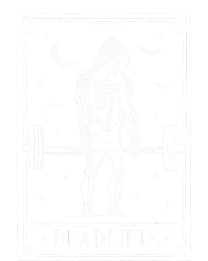 Tarot Card Deadlifts Skeleton Gym Spooky Season Halloween Insulated Varsity Jacket