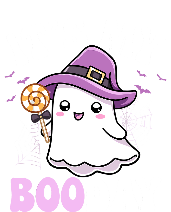 Its My Boo Day Cute Ghost Halloween Birthday Boy Girl Kids Tank Top