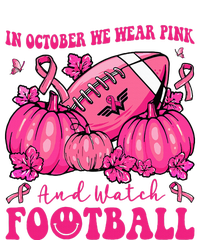 In October We Wear Pink Football Breast Cancer Support PosiCharge Competitor Tank