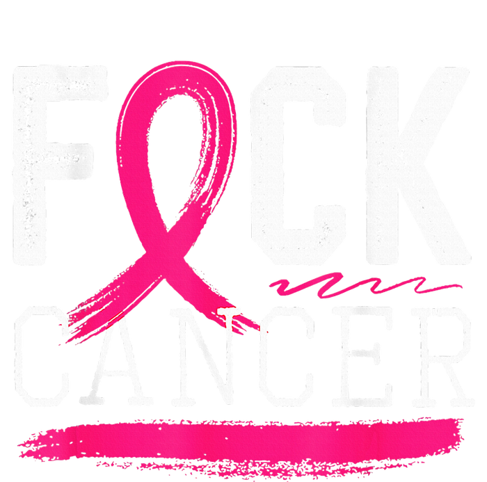 Fuck Cancer Retro Distressed Breast Cancer Awareness Month Tank Top