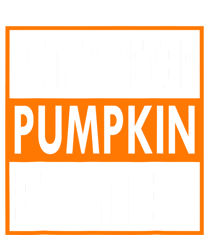 Peter Pumpkin Costume Eater For Couples Matching Halloween T-Shirt