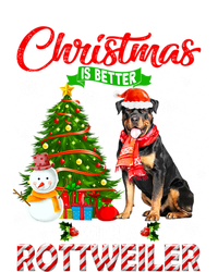 Christmas Is Better With A Rottweiler Santa Christmas Light Meaningful Gift Kids Hoodie