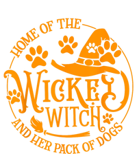 Home Of The Wicked Witch And Her Pack Of Dog Funny Halloween T-Shirt