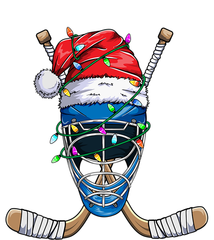 Santa Sports Design Christmas Hockey Player Gift Coaster