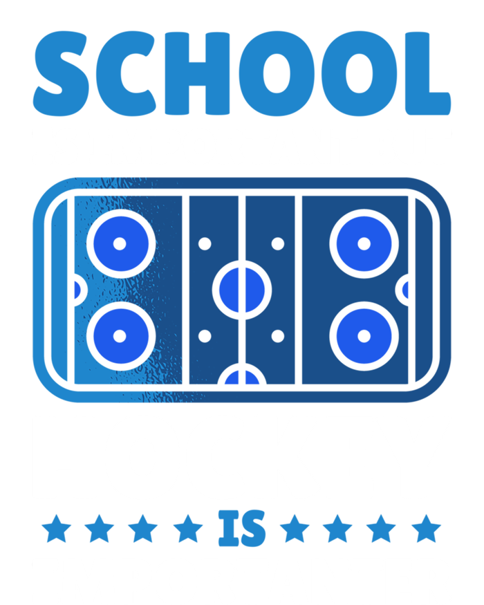 School Is Important But Hockey Is Importanter For Hockey Gift Tall T-Shirt