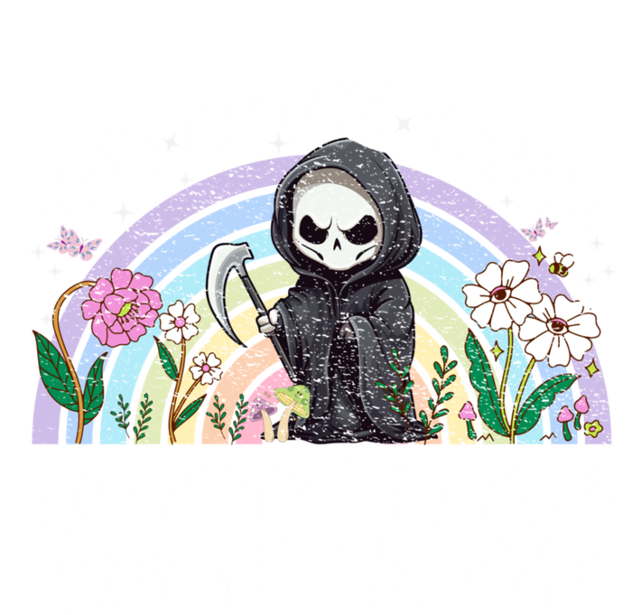 You Dont Have To Die To Be Dead To Me Sarcastic Skeleton T-Shirt