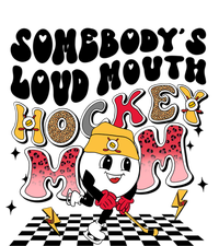 Somebodys Loud Mouth Ice Hockey Mom Funny Retro Game Day Funny Gift Women's T-Shirt