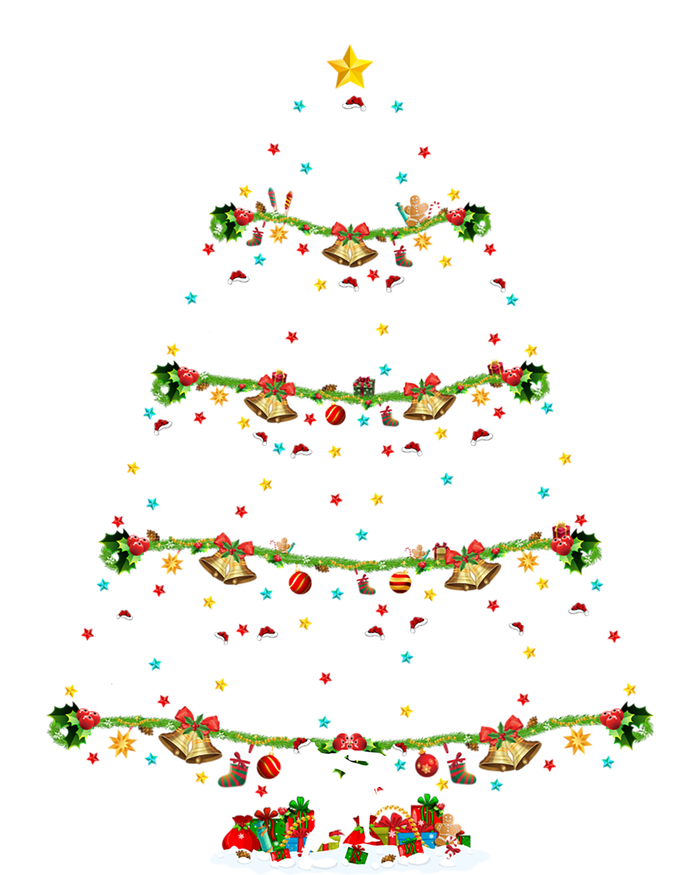 Taekwondo Lover Xmas Lighting Santa Taekwondo Christmas Tree Meaningful Gift T-Shirt