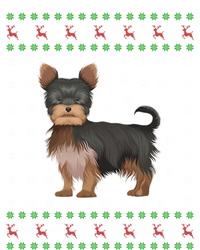 Ugly Xmas Yorkshire Terrier Graphic Ugly Sweater Christmas Cool Gift Valucap Bio-Washed Visor