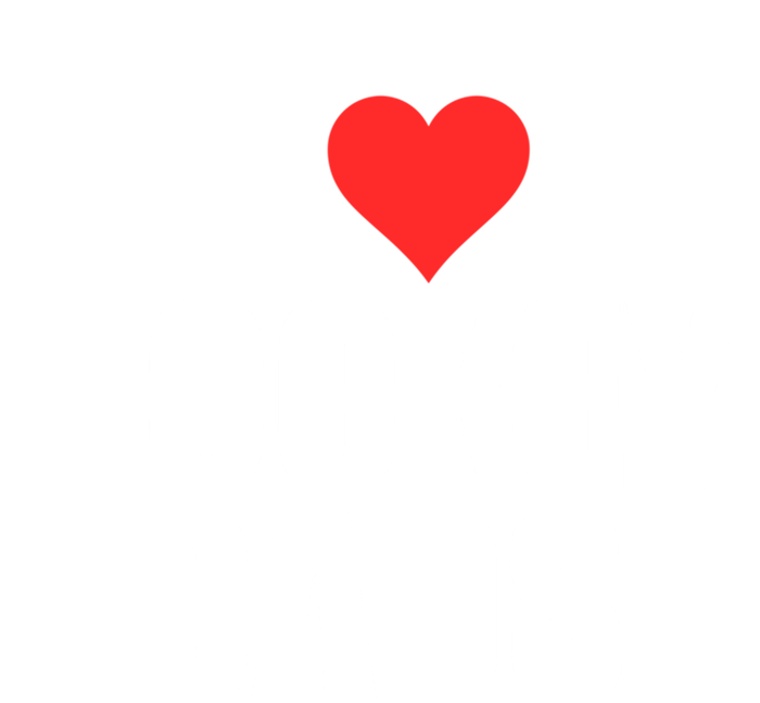 I Love Hockey Dads Humorous Hockey Lover Wife Friend Gift T-Shirt