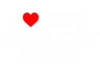 I Love Hot Hockey Gift T-Shirt