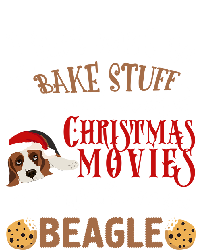 Watch Christmas Movies With My Beagle Dog Lover Gift T-Shirt