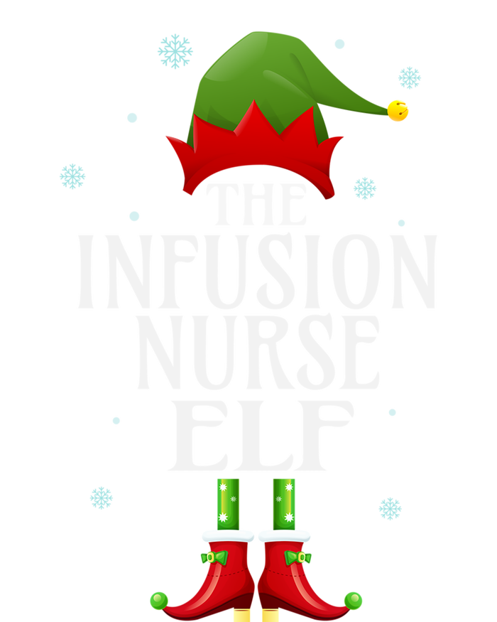 Infusion Nurse Elf Xmas Funny Family Matching Christmas Gift Kids Hoodie