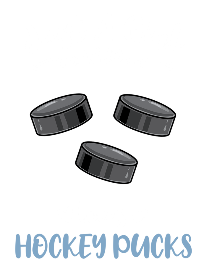 Just A Who Loves Hockey Pucks Gift T-Shirt