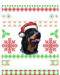 Merry Woofmas Ugly Sweater Christmas Rottweiler Lover Gift Cute Gift T-Shirt