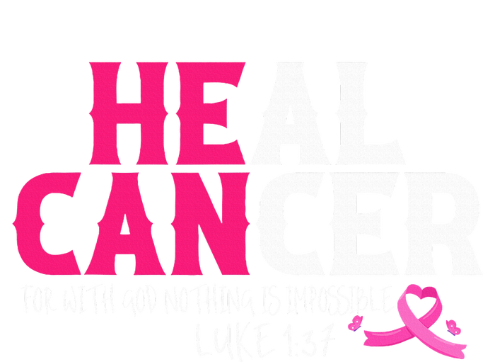 Breast Cancer Awareness Christian Bible Verse Heal Cancer Women's T-Shirt