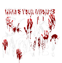 Whats Your Favorite Scary Movie? Horror Film T-Shirt