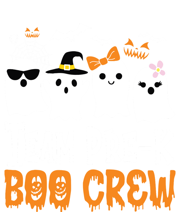 Cute Ghost Team Pre K Boo Crew Halloween Teacher Student 25L Jumbo Tote