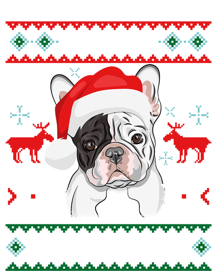 French Bulldog Gift For Merry Christmas Woofmas Frenchie Great Gift Mesh Reversible Basketball Jersey Tank