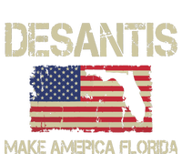 Make America Florida DeSantis 2024 Election Vintage US Flag Sweatshirt