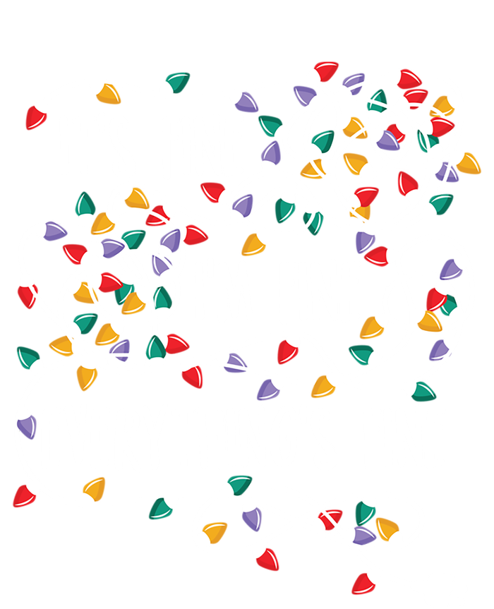 Its Fine Im Fine Everything Is Fine Christmas Lights Gift Ladies Essential Flowy Tank