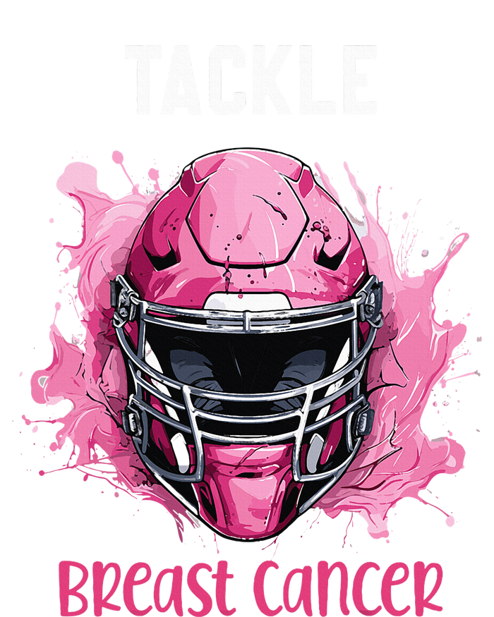 Tackle Breast Cancer Awareness Pink Ribbon Football Kids Kids Long Sleeve Shirt