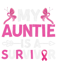 My Auntie Is A Survivor October Breast Cancer Awareness Day Tall Hoodie