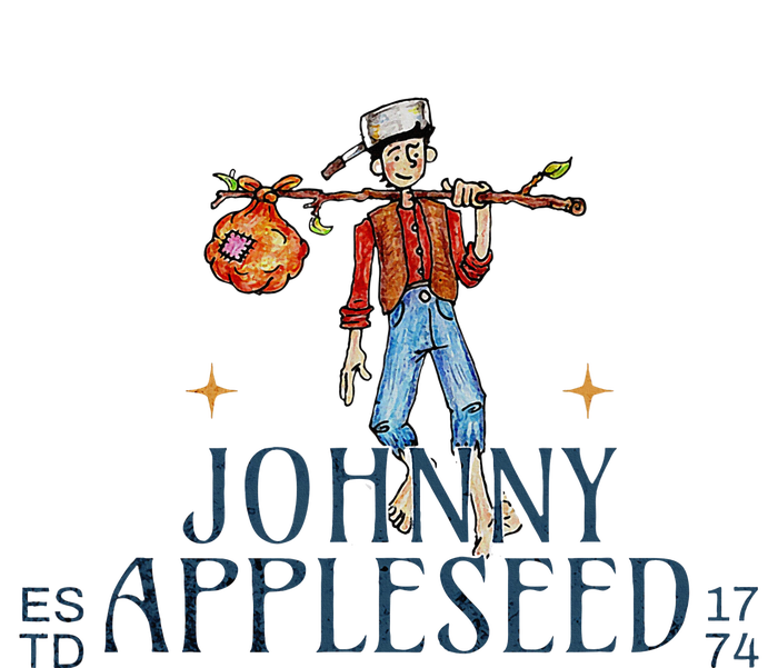 Johnny Appleseed Apple Day Sept 26 Orchard Nursery Kids Sweatshirt