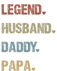 Grandpa Father S Day Legend Husband Dad Papa Vintage Retro T-Shirt