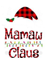 Mamaw Christmas Santa Claus Red Plaid Great Gift Mamaw Claus Gift T-Shirt