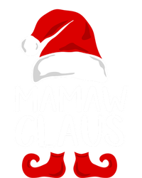 Mamaw Claus Funny Grandma Santa Claus Red Christmas Hat Gift T-Shirt