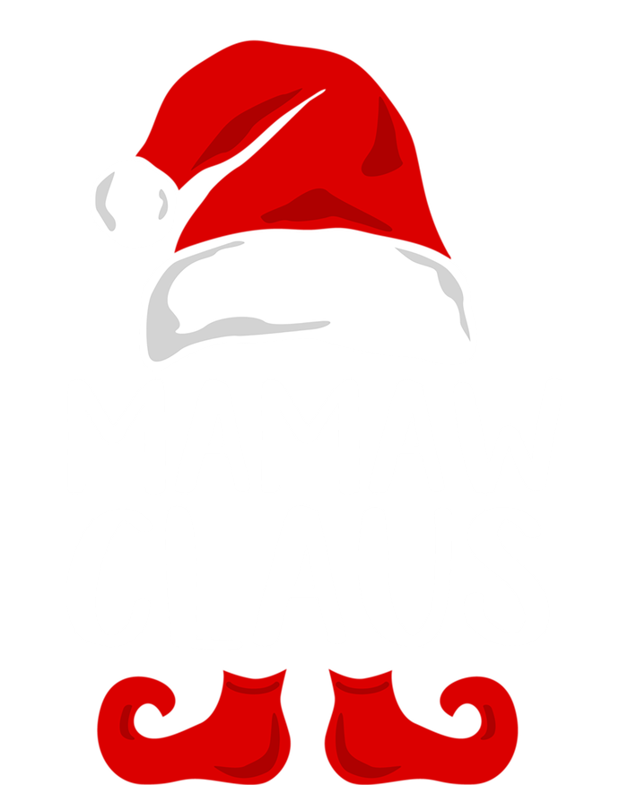 Mamaw Claus Funny Grandma Santa Claus Red Christmas Hat Gift T-Shirt