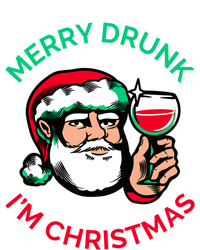 Merry Drunk Im Christmas Funny Santa Claus Ing Wine Great Gift Ladies Essential Flowy Tank