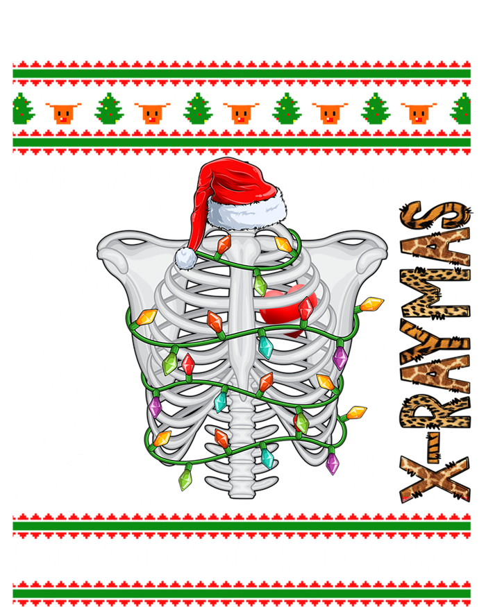 Merry XRaymas Christmas XRay Skeleton Costume Doctor Nurse Funny Gift Kids Hoodie