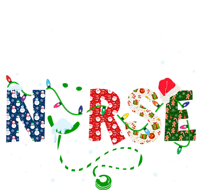 Neuro Nurse Xmas Santa Hat Funny Nursing Christmas Pattern Cool Gift Sustainable Beanie