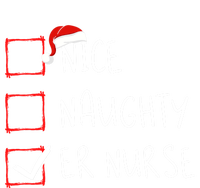 Nice Naughty Er Nurse Christmas List Santa Claus Xmas Meaningful Gift Women's Flannel Pajama Set